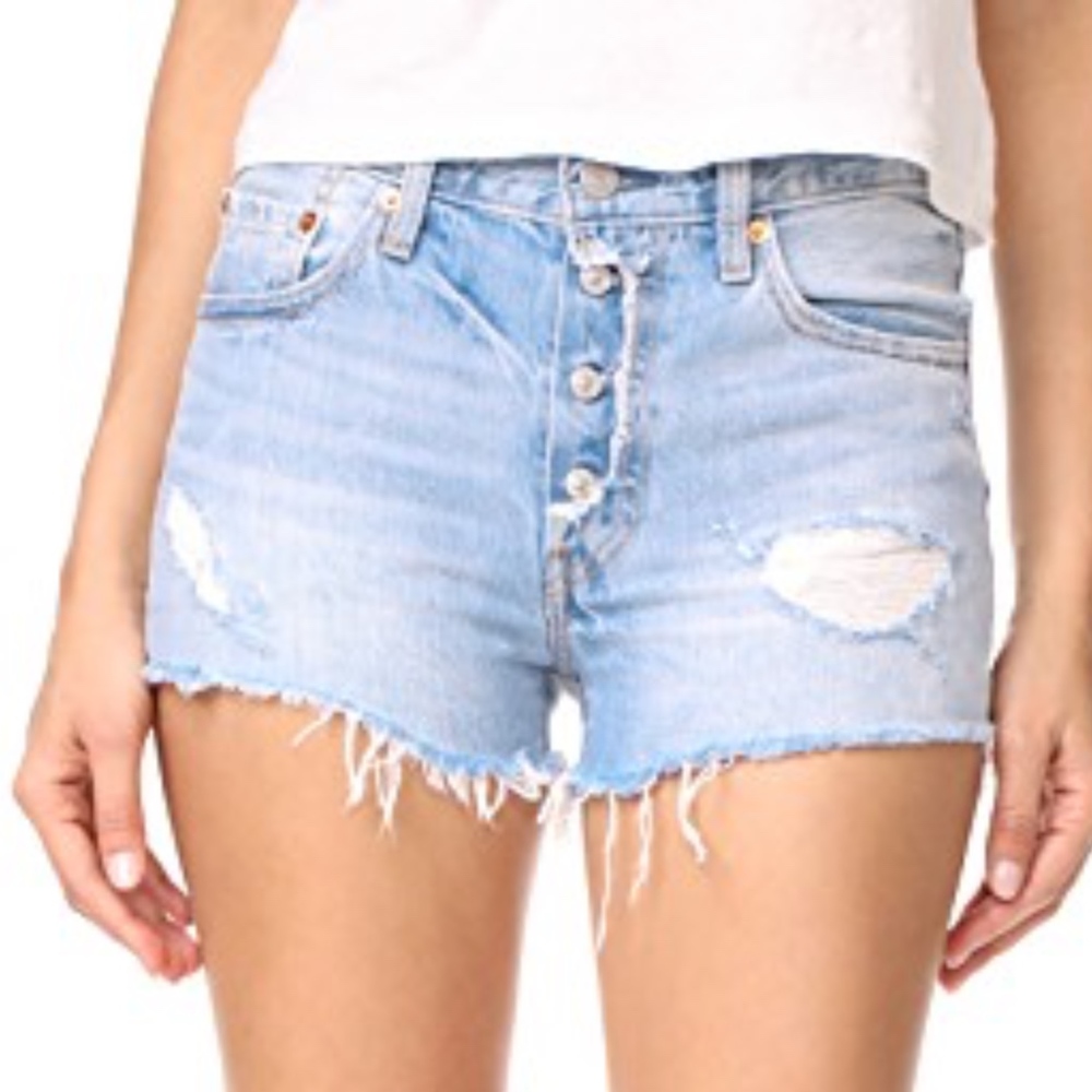 Levi's 501 High-Rise Denim Shorts